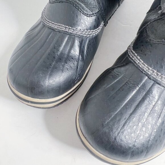 Sorel TOFINO II Youth Waterproof Boot Girl's Black Snow Boot Winter Boot Size 4 - Picture 9 of 11